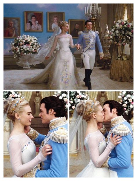 Cinderella Wedding Dress Movie, Fairytale Collage, Disney Cinderella Movie, Cinderella Movie 2015, Cinderella Live Action, Cinderella Wallpaper, Action Films, Disney Channel Movies, Ball Dance