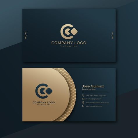 Construction Cards Business, Luxury Business Card Design Creative, Visiting Cards Design Business, Gold Card Design, Golden Business Card, Business Card Design Ideas, Luxury Business Card Design, Business Card Psd Free, Medical Business Card