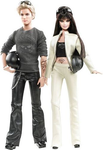 Barbie and Ken Dolls | photo Barbie E Ken, Harley Davidson Merchandise, Ken Barbie Doll, Barbie Collector Dolls, Im A Barbie Girl, Male Doll, Barbie Toys, Ken Doll, Barbie I