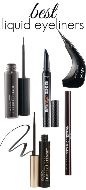 The BEST Liquid Eyeliners Best Liquid Eyeliner, Eyeshadow Basics, Perfect Cat Eye, Prom Makeup Looks, Fall Makeup Looks, Cat Eye Makeup, Best Eyeliner, Best Eyeshadow, Black Liquid