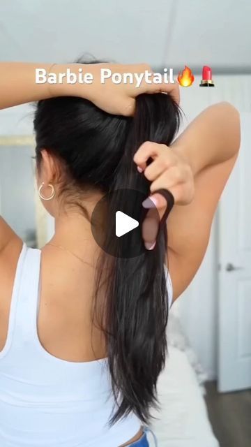 Khushi Niyara on Instagram: "Easy hairstyles 🎀 #hairs #hairstylist #hairstyling #hairstyle #hairstyles #hairfashion #hairstyleideas #hairstyleoftheday #hairstylegoals #hairgoals #hairinspiration #longhair #trendingreels #instagramreels" Barbie Ponytail, Beauty Shop, Hair Goals, Easy Hairstyles, Hair Inspiration, Hair Stylist, Hairstyles, Long Hair Styles, Hair Styles