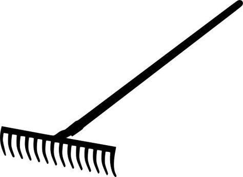 Rake Tool, Image Icon, Image Vector, Svg Free, Free Svg, Public Domain, Garden Tools, Vector Images, Clip Art