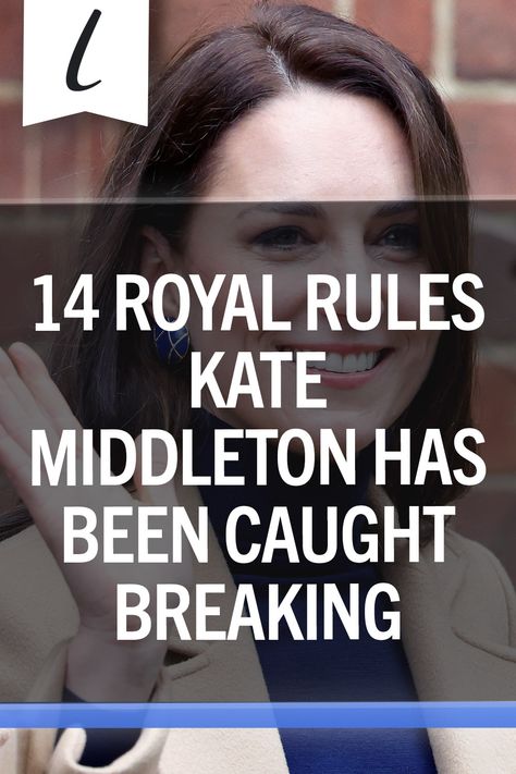 When it comes to royal etiquette, Kate Middleton isn't afraid to bend the rules.😉 Kate Middleton Interview, Duchess Kate Pregnant, Kate Middleton Pregnancy Style, Kate Middleton Brother, Kate Middleton Birthday, Royal Etiquette, Royal Rules, Kate Middleton Latest News, Kate Middleton New Hair