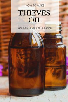 Four Thieves Oil, Thieves For Cold, Essential Oils To Diffuse To Kill Germs, Thieves Oil Recipe, Diy Thieves, Essential Oils Uses Chart, Essential Oil Cleaner, Thieves Oil, Essential Oils Uses