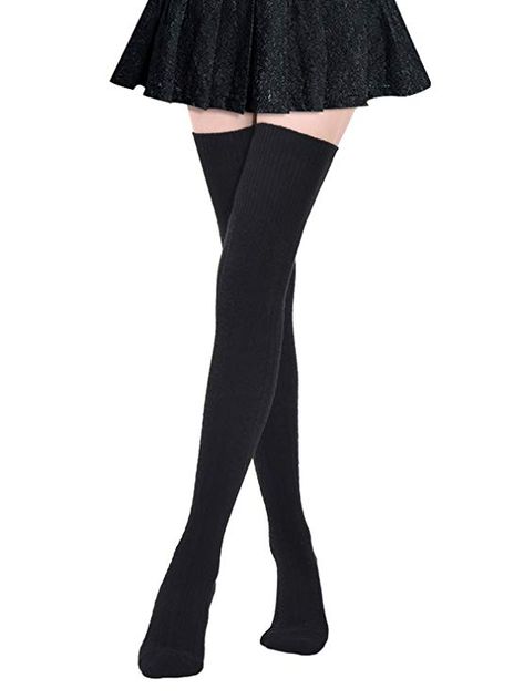 Black Thigh High, Stockings Legs, Over The Knee Socks, Thigh High Socks, Long Socks, Boots Outfit, Thigh High Boots, High Heel Boots, Thigh High