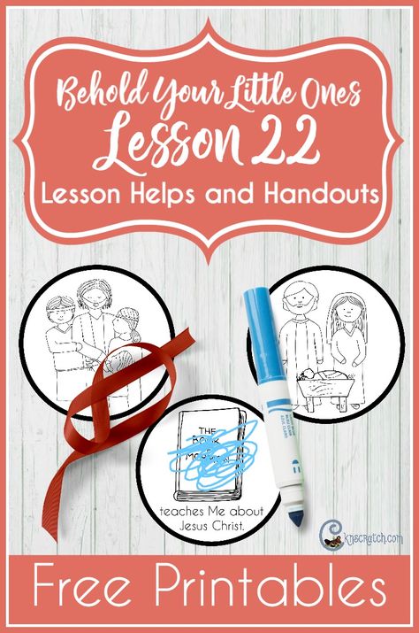 Free handouts and helps for LDS Behold Your Little Ones Lesson 22: The Book of Mormon Teaches me About Jesus Christ Lds Nursery Ideas, Nursery Lesson Ideas, Lds Nursery, Book Of Mormon Stories, Family Home Evening Lessons, Lds Primary Lessons, Lds Lessons, Nursery Book, Primary Ideas