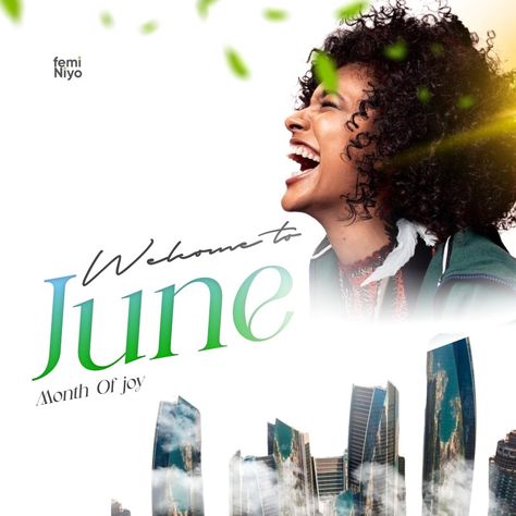 Welcome to June flyer Welcome To June Flyer Design, Welcome To June, New Month Flyer, Church Backgrounds, Happy New Month, Photoshop Design Ideas, Flyer And Poster Design, New Month, Advertising Agency