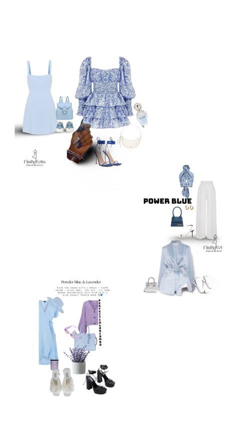 Outfit inspiration for Powder Blue. Easter Sunday vibes. Sunday Vibes, Easter Sunday, Fashion Stylist, Powder Blue, Outfit Inspirations, Easter, Blue