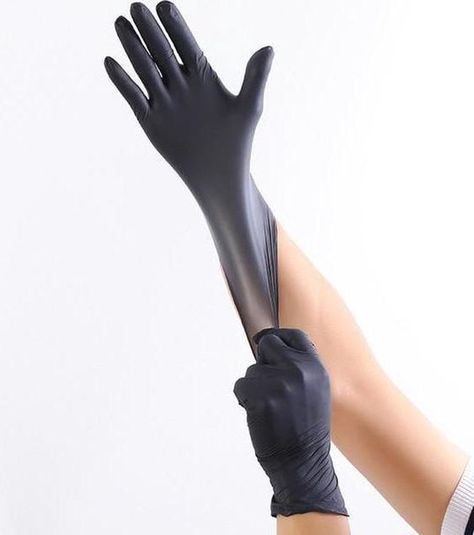 Hot Selling Latest Design Household Wholesale Powdered Black Nitrile Gloves For Sale Tattoo Salon, Nitrile Gloves, Black Industrial, Instagram Nails, Eat Fruit, Beauty Tattoos, Background Design, Free Food, Latest Design