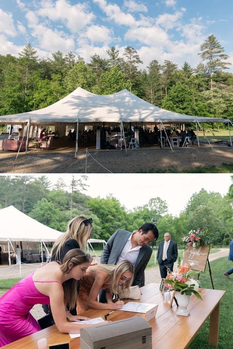 This spring wedding at Junebug Retro Resort just outside Asheville,NC was beautiful & such a fun location! Camper's for getting ready, a gorgeous tent with a plated meal, fun activities. See more of their spring wedding. Junebug Retro Wededing Venue tent area Wedding Reception Cocktail Hour, Beaver Photography, Asheville Wedding, Candid Wedding Photos, Bride Photography, Asheville Nc, Wedding Dance, Sitting Area, Photo Styling