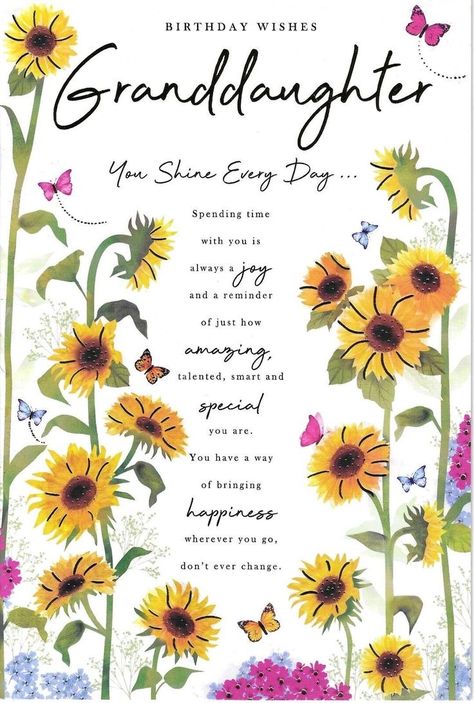 Blessed Birthday Quotes, Happy Birthday Grand Daughter, Happt Birthday, Happy Birthday Quotes For Daughter, Special Happy Birthday Wishes, Birthday Wishes Greeting Cards, Granddaughter Quotes, Birthday Verses For Cards, Birthday Wishes Songs