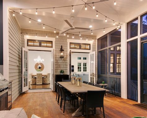 No matter what kind of indoor-outdoor space you have, spring is around the corner so find out which enclosed patio design ideas can complete it. Enclosed Patio Ideas, Chic Fall Decor, Home Sanctuary, Patio Design Ideas, Vintage Porch, Small Water Features, Enclosed Patio, Outdoor Patio Space, Patio Inspiration