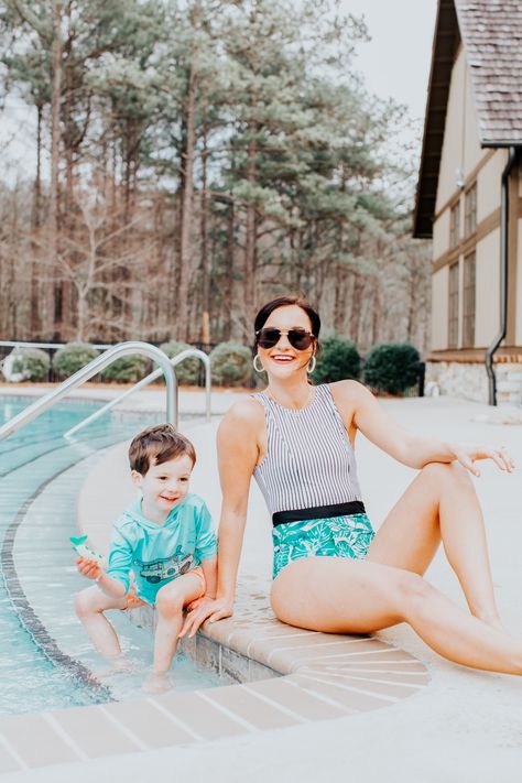 Top 9+ Best Swimsuits For Moms On Amazon - My Life Well Loved Best Swimsuits For Moms, Swimsuits For Moms, Core Workout Videos, Target Swimsuits, Mom Swimsuit, Cute One Piece Swimsuits, Unique Swimsuits, Cute One Piece, Swimsuit Season