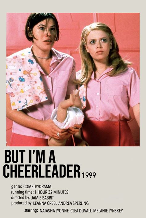 Jamie Babbit, But I'm A Cheerleader, But Im A Cheerleader, Movie To Watch List, Film Posters Minimalist, Minimalist Movie Poster, Film Posters Vintage, Movie Poster Wall, Movie Prints