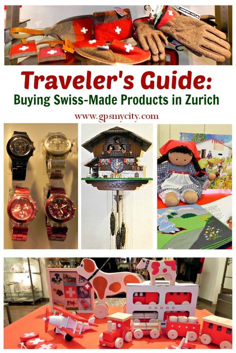 This is a traveler's guide to Zurich on what souvenirs to buy in the largest city of Switzerland with an emphasis on the products locally made and where to find them. Things To Buy In Switzerland, Swiss Traditions, Viking Cruise, Travel Switzerland, Switzerland Vacation, Art Exhibits, Zurich Switzerland, European Vacation, Switzerland Travel