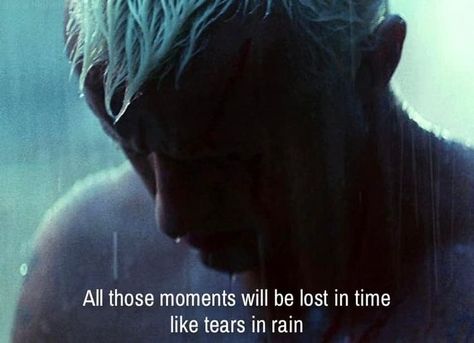 Blade Runner (1982) Dir. Ridley Scott Blade Runner 1982, Blade Movie, Runner Quotes, Eye Of Ra, Ridley Scott, Film Quotes, Losing A Dog, Blade Runner, Coming Of Age