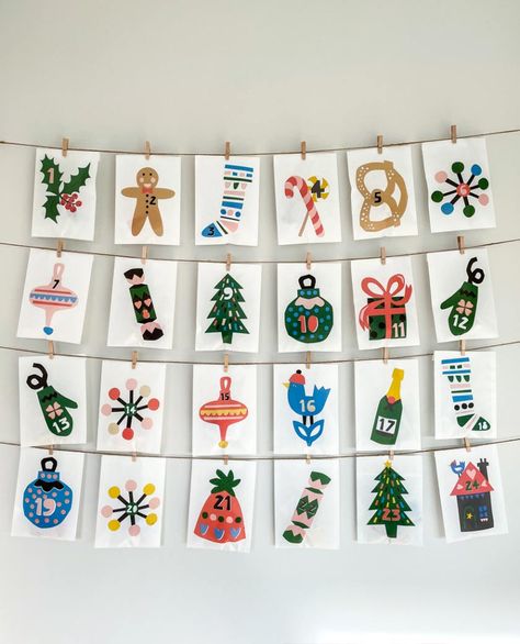 Christmas Advent Calendar Diy, Advent Calendar Gifts, Calendar Craft, Advent Calendars For Kids, Christmas Calendar, Diy Advent Calendar, End Of The Week, Christmas Wonderland, Christmas Advent Calendar