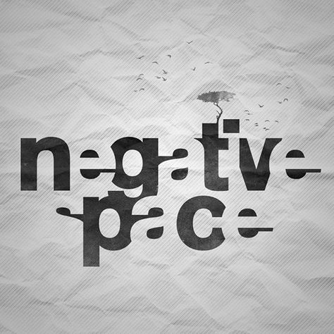 negative space - awesome typography examples 3d Tipografi, Typographie Logo, Inspiration Typographie, Negative Space Design, Negative Space Logos, Graphisches Design, 타이포그래피 포스터 디자인, Cool Typography, Creative Typography