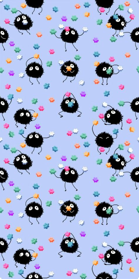 Studio Ghibli Background, Soot Sprites, Ghibli Artwork, Studio Ghibli Art, Phone Wallpaper Patterns, Ghibli Art, Art Wallpaper Iphone, Cool Wallpapers Art, Cute Patterns Wallpaper