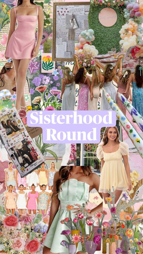 Sisterhood Round Recruitment, Sisterhood Round, Delta Zeta, Phi Mu, Sorority