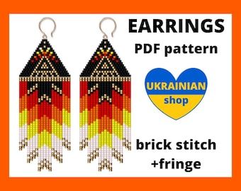 Seed Bead Earring, Seed Bead Projects, Seed Bead Jewelry Patterns, Beaded Earrings Native, Earrings Patterns, Bead Earring, Native American Beaded Earrings, Beaded Earring, Bead Projects