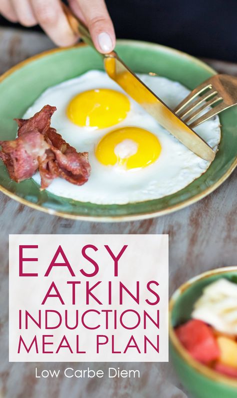 Low Carb Induction Recipes, Original Atkins Diet Plan, Atkins Lunch Ideas Phase 1, Induction Recipes Easy, Keto Phase 1 Meal Plan, Dr Atkins Phase 1 Recipes, Adkins Diet Phase 1 Food List Low Carb, Atkins 20 Phase 1 Food List, 20 Carbs Per Day Meal Plan