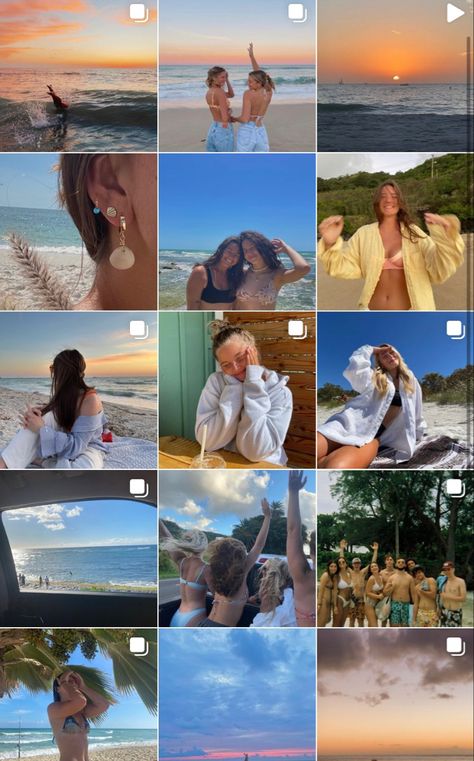 Blue Green Instagram Feed, Insta Layout, Instagram Feed Inspiration, Instagram Layout, Instagram Theme, Instagram Design, Instagram Inspo, Glow Up?, Instagram Feed