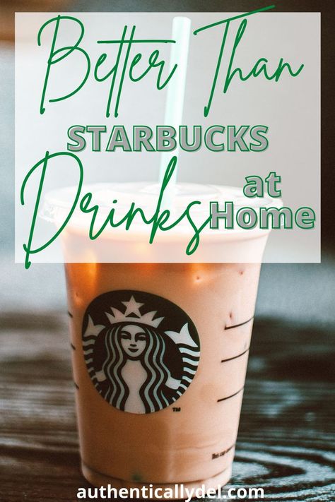 Diy Healthy Starbucks Drinks At Home, Healthy Starbucks At Home, I’ve Coffee At Home, Fun Drinks To Make At Home For Teens, Easy Drinks To Make At Home For Teens, Drinks To Make At Home For Teens, Low Cal Coffee Drinks At Home, Low Calorie Coffee Drinks At Home, Starbucks At Home Recipes