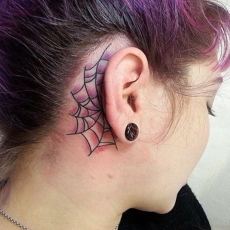 Gotik Tattoo, Spider Web Tattoo, Web Tattoo, Goth Tattoo, Spider Tattoo, Spooky Tattoos, Halloween Tattoo, Gothic Tattoo, Leg Sleeve