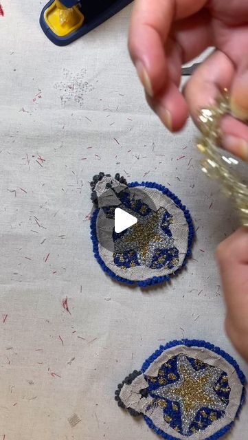 Şebnem Demir on Instagram: "Making ornaments with punch needle technique is another level of joy💕 Have you ever tried? 

You may find the bundle of 5 ornament patterns and detailed instructions on my Etsy shop.

#christmastreedecorating #christmasdecor #punchneedle #christmastreeornaments #handmadeornaments #diy #punchneedlepattern #punchneedleembroidery" Punch Needle With Beads, Making Ornaments, Punch Needle Patterns, Punch Needle Embroidery, Handmade Ornaments, Punch Needle, Have You Ever, Christmas Tree Ornaments, Christmas Decorations