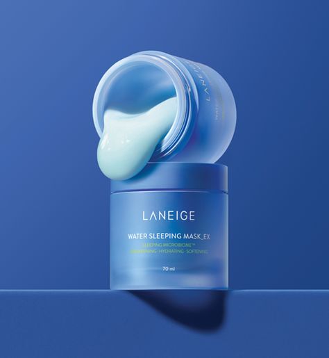 Summer Cosmetic, Mask Photography, Water Sleeping Mask, Laneige Water Sleeping Mask, Nose Mask, Skin Clear, Overnight Mask, Clear Complexion, Skin Care Mask