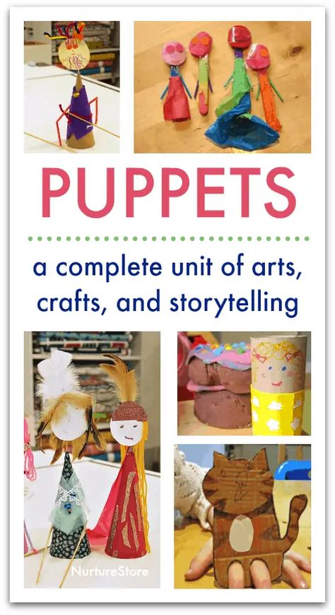 A year of free homeschool art lessons - NurtureStore Puppet Lesson Plans, Storytelling Art Projects, Story Baskets, Homeschool Art Curriculum, Creative Writing For Kids, Story Telling Activities, Drama Activities, Remote Teaching, Eyfs Classroom