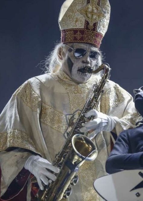 Papa Nihil, Mary Goore, Making A Flower, Satanic Panic, Ghost Papa, Ghost White, Ghost Band, Band Ghost, Ghost And Ghouls