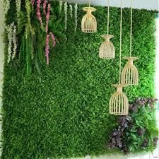 Artificial Grass Wall Decoration Ideas, Vertikal Garden, Artificial Grass Wall, Artificial Green Wall, Selfie Wall, Artificial Plant Wall, Grass Wall, Grass Decor, Salon Suites