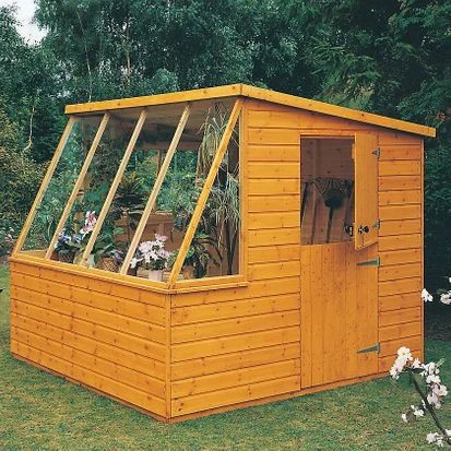 Building A Shed Base, Corner Sheds, Wooden Shed, Shiplap Cladding, Greenhouse Shed, Shed Base, Backyard Sheds, Wooden Sheds, Potting Sheds