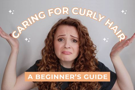 How to Care for Curly Hair: Starting your Curly Hair Journey | hanzcurls Care For Curly Hair, Curly Hair Journey, S Curl, Hair Porosity, Different Hair Types, Oily Scalp, Curl Cream, Hair Starting, Curly Hair Routine