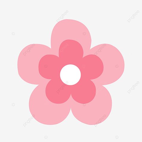 Pink Flowers Clip Art, Aesthetic Flowers Clipart, Cute Pink Drawing Aesthetic, Cute Pink Graphics, Pink Flower Rug, Pink Flowers Clipart, Pink Drawings Easy, Pink Stickers Png, Flower Png Icon