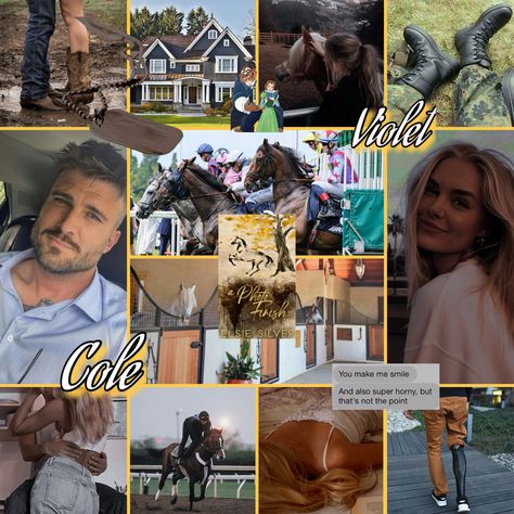 Gold Rush Ranch Elsie Silver, A Photo Finish Elsie Silver Aesthetic, Off To The Races Elsie Silver, A Photo Finish Elsie Silver, Book Men, Book Mood, Aesthetic Collages, Elsie Silver, Amazing Books