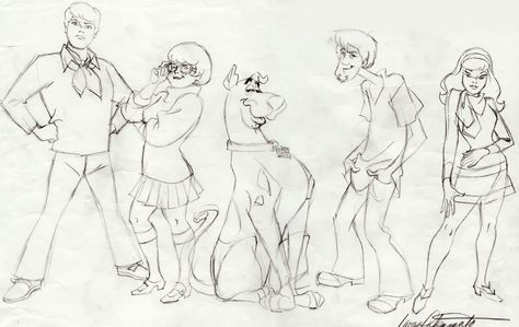 Today, I have decided to introduce a new feature to this blog,  The Animator of the Month . It will feature animation artists both well-kn... Scooby Doo Illustration, Scooby Doo Mystery Inc, Shaggy Rogers, Animation News, Scooby Doo Mystery, Art Attack, Hanna Barbera, Character Drawing, Drawing Reference