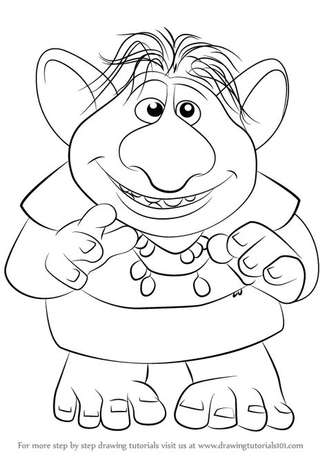 Frozen Trolls, Frozen Cartoon, Frozen Drawings, Frozen Printables, Nightmare Before Christmas Drawings, Frozen Characters, Rainbow Canvas, Coloring Page Ideas, Disney Coloring Pages