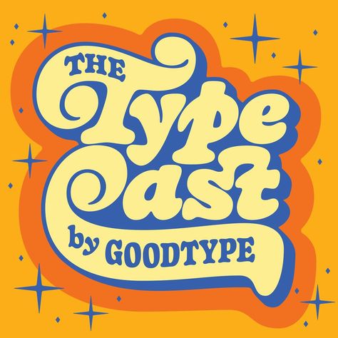 Cover art for @goodtype’s upcoming Typecast—a podcast about type, lettering, and making a living in the field. Absolutely incredible name… | Instagram Podcast Cover Aesthetic, Podcast Typography, Podcast Graphic, Branding Palette, Podcast Aesthetic, Podcast Branding, Podcast Covers, Podcast Art, Podcast Cover Art