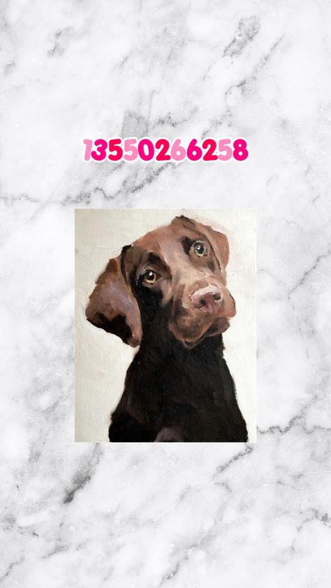 Berry Avenue Codes Pictures Dog, Dog Decals Bloxburg, Picture Codes For Berry Ave, Bloxburg Pictures, Picture Decals, Picture Codes, Preppy Decal, Roblox Decals, Pic Code