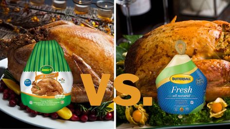 Jennie O Turkey vs. Butterball Turkey: Differences & Which Is Better Jennie O Turkey, Marinated Turkey, Whole Turkey Recipes, Butterball Turkey, Jennie O, Fresh Turkey, Frozen Turkey, Cutlets Recipes, Turkey Breast Recipe