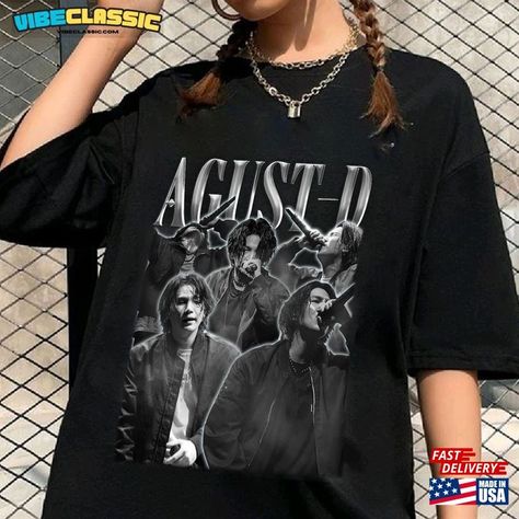 Agust D Vintage Retro Bootleg Shirt Day Album Hoodie Classic Check more at https://vibeclassic.com/product/agust-d-vintage-retro-bootleg-shirt-day-album-hoodie-classic/ Suga Day, Bts Shirt, Bootleg Shirt, Bts Clothing, Trending Music, Top Trending, Agust D, D Day, Y2k Style