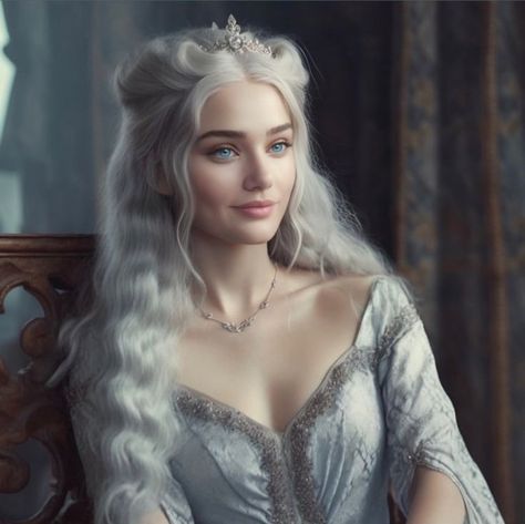 Daena Targaryen, Dragon Queen, Long White Hair, Chica Cool, Targaryen Art, Read Story, Asoiaf Art, Targaryen Aesthetic, Game Of Thrones Art