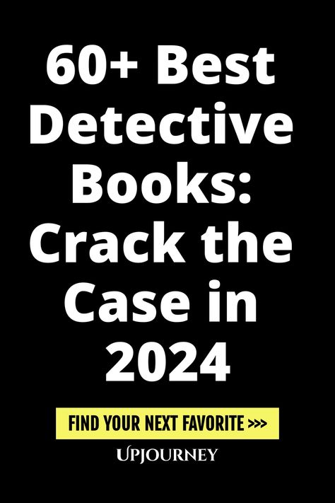 Explore our curated list of over 60 best detective books to help you crack the case in 2024. Whether you enjoy classic mysteries or modern thrillers, these captivating reads will keep you guessing until the very end. From intricate plots to cunning detectives, immerse yourself in the world of crime-solving and uncover the truth with these page-turning novels. Elevate your reading experience and satisfy your inner sleuth with our handpicked selection of intriguing detective stories. Best Non Fiction Books, Psychology Terms, James Ellroy, Lincoln Lawyer, Detective Stories, Fiction Books To Read, Lisbeth Salander, Famous Detectives, Until The Very End