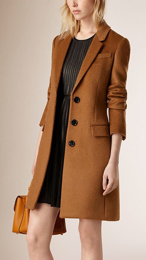 Wool coat women outfit