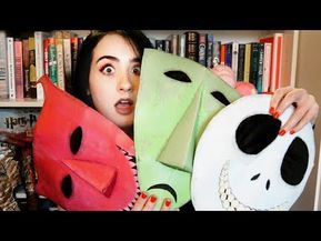 How To Make Lock, Shock, and Barrel Masks for Your Halloween Costume - Easy DIY Craft - YouTube Shock Costume Diy, Diy Nightmare Before Christmas Costume, Lock Shock And Barrel Costumes, Lock Shock And Barrel Masks, Haunted Christmas, Vampire Costume Diy, Diy Halloween Masks, Diy Lock, Lock Shock And Barrel