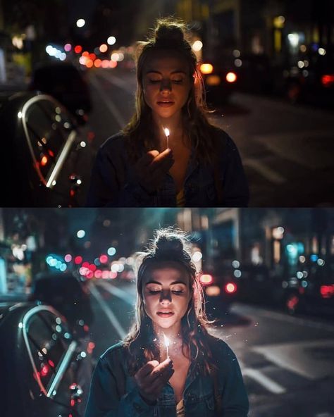 Night Photography Portrait, Urban Photography Portrait, Most Famous Photographers, Street Photography Portrait, Brandon Woelfel, Night Time Photography, Friendship Photoshoot, Night Portrait, Instagram Ideas Photography