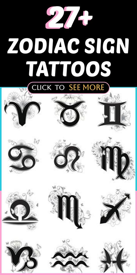 Discover the mystical allure of Zodiac sign tattoos, representing your cosmic identity and character traits. From bold Aries to grounded Taurus and inquisitive Gemini, each sign boasts distinct symbols and significance for a truly customized ink art. Let the stars lead you to a design that echoes your inner essence and highlights your zodiacal bond with flair. Astrological body art at its finest! Horoscope Tattoos Gemini, March Zodiac Sign Tattoo, Leo And Scorpio Tattoo Combined, Cancerian Tattoo, Zodiac Signs Tattoos, Gemini Tattoo Designs, Taurus Traits, Horoscope Tattoos, Strive For Success